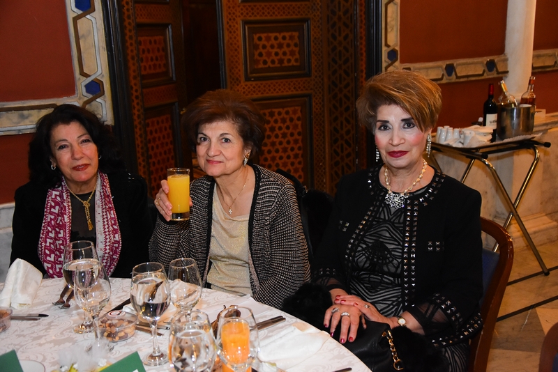 Young Women Christian Association lunch at Villa Linda Sursock